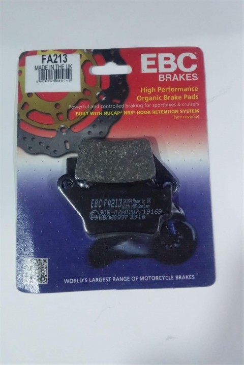 Ebc Fren Balatası Organik Fa213 Yamaha Xt 660 X Arka Fren Balatası