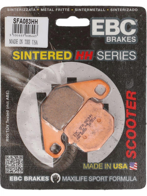Ebc Fren Balatası Sfa083/2hh Polarıs 200 Atv Peugeot Speedfıght 125 Kısbee 50 047