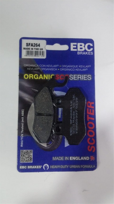 Ebc Fren Balatası Sfa264 Sym Orbıt Iı Fıddle Iı 125 Fıddle Iıı 125 200 Crox Symphony 125 150 Hd200i Evo 174