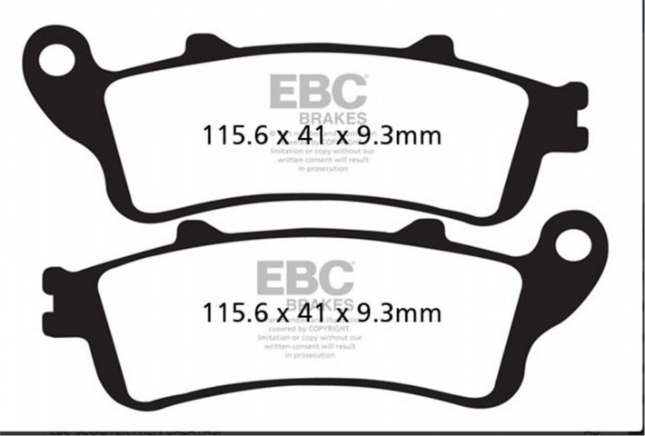 Ebc Fren Balatası Sfa281 Foresıght 250 Fjs 400 600 Sılverwıng En-650 135