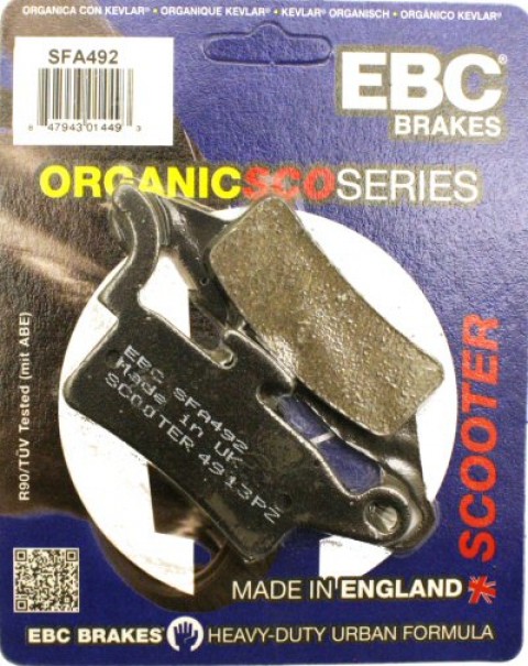 Ebc Fren Balatası Sfa492 Yamaha Bws 125 Xenter 125 150 330
