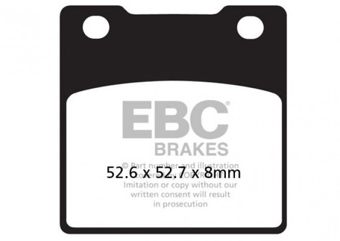Ebc Fren Balatası Sinter Fa161hh Kawasakı Zzr1100 , Zx-12r