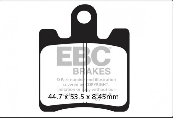 Ebc Fren Balatası Sinter Fa423/4hh Yamaha Fjr1300 2006-2018 Xvs1900 2011-2013 Xv1900 2013-2016 326