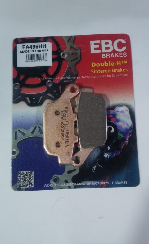 Ebc Fren Balatası Sinter Fa496hh 2013-2020 Honda Nc 750d Integra Uyumlu Arka Fren Balatası