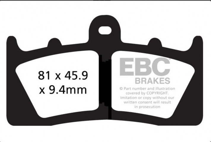 Ebc Fren Balatası Sinter Fa613hh Bmw K1600 318