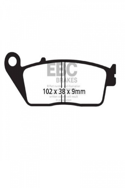 Ebc Fren Balatası Sinter Sfa142hh Honda Cbr250r Cbr650f Kymco Downtown İ Xcıtıng 250 300 Suzukı Inazuma An650 Burgman 022