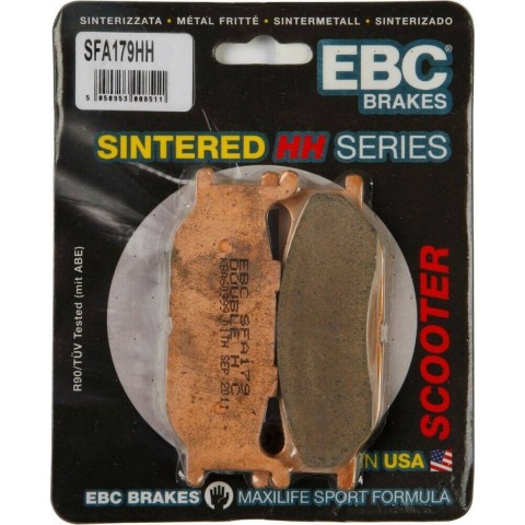 Ebc Fren Balatası Sinter Sfa179hh Kymco Ak550 17-20 Xvs650 Drag Star Xv750 Virago