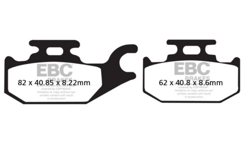 Ebc Fren Balatası Sinter Sfa413hh Burgman 200