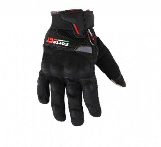 Forte Gt 04 Yazlık Eldiven Korumalı Siyah [medıum Beden]