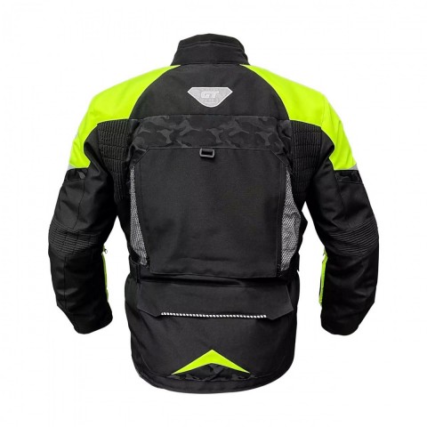 Forte Gt 2001089 Assos 4 Mevsim Erkek Mont 3 Katmanlı Siyah-neon Sarı Medıum Beden