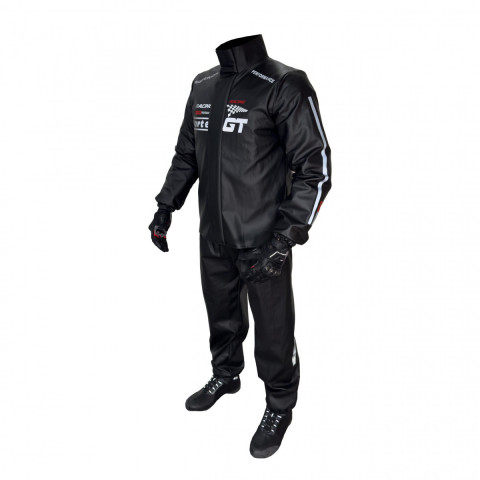 Forte Gt 2001139 Yağmurluk Takım Siyah Racıng Flag Pvc