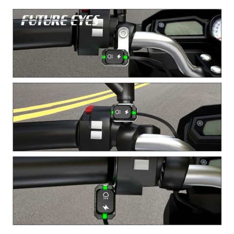 Future Eyes F20p Motosiklet Sis Farı Takım 120w