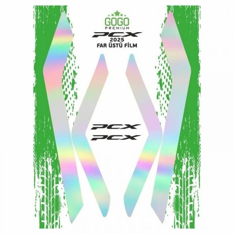Gogo Far Üstü Film Hologram Honda Pcx 125 2025