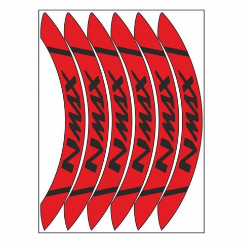 Gogo Jant Şeridi Geniş Kırmızı Yamaha Nmax 125