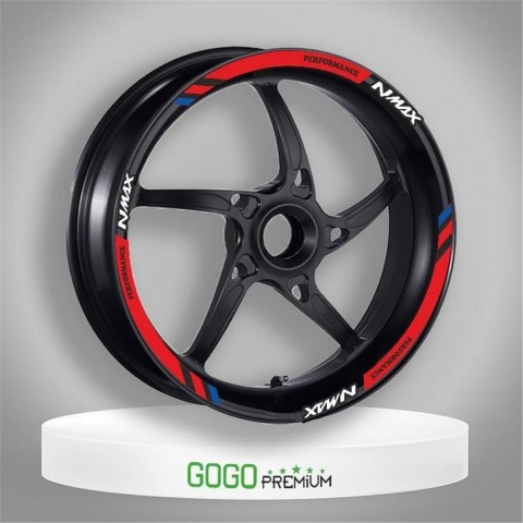 Gogo Jant Şeridi Kırmızı Yamaha Nmax 125 155
