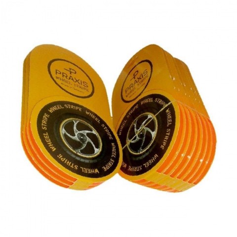 Gogo Jant Şeridi Lüks Florasan Turuncu 7cmx7mm