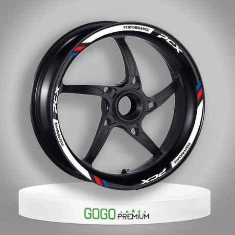 Gogo Jant Şeridi M Power Beyaz Honda Pcx