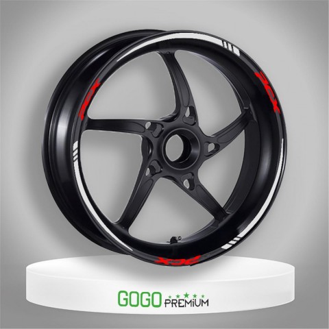 Gogo Jant Şeridi Parçalı Beyaz Honda Pcx 125 150 2010-2021