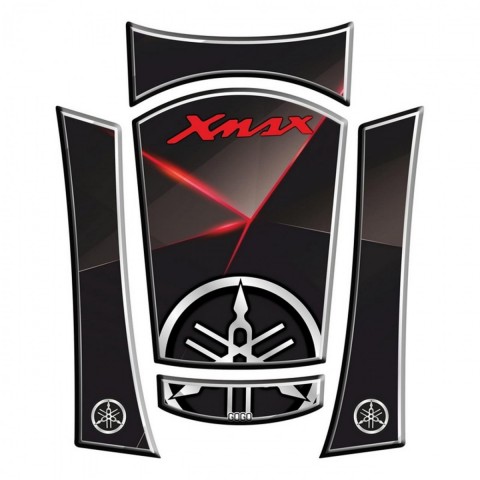 Gogo Tank Pad 002 5 Parça Xmax 205 2018-2021 Siyah Kırmızı