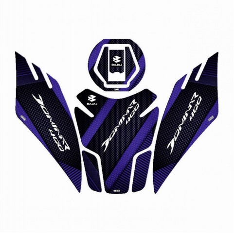 Gogo Tank Pad 002 Mavi-siyah Bajaj Domınar 400 17-24