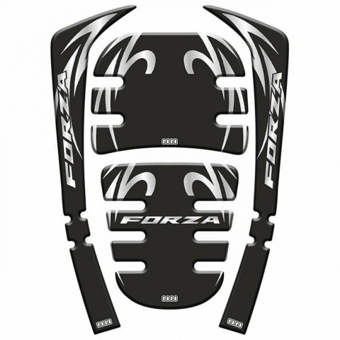 Gogo Tank Pad 006 Siyah-gri Desenli Honda Forza 2021-2024