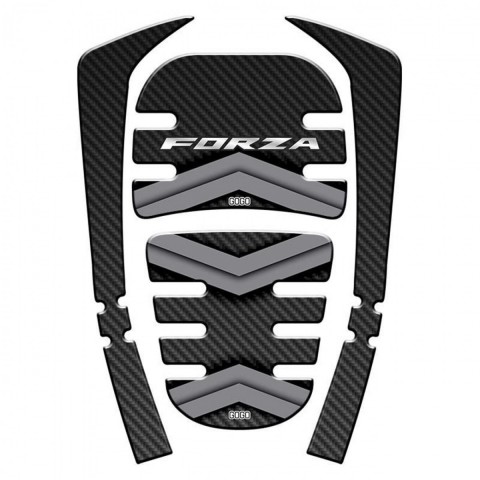 Gogo Tank Pad 008 Siyah-gri Desenli Honda Forza 2021-2024