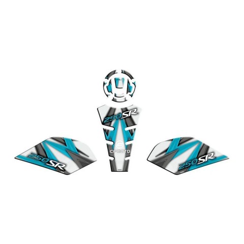 Gogo Tank Pad Set 003 Cf Moto 250 Sr 2020-2023