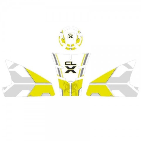 Gogo Tank Pad Seti 002 Siyah-sarı-beyaz Cf Moto Cl-x 250 2022-2023