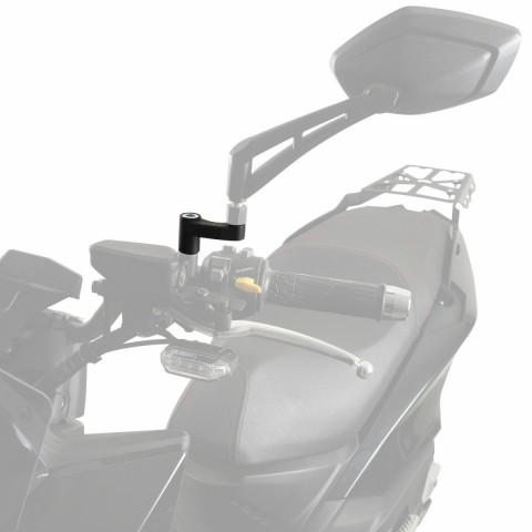 Gp Kompozit Ayna Genişletme Siyah Kymco Krv 200 2023 Uyumlu