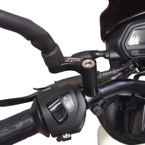 Gp Kompozit Ayna Uzatma Genişletme Aparatı 10mm Ve 8mm Dipli - Sağ Ters Diş Aynalar İçin Pulsar Ns200 Domınar 400 Cbf150 Ybr125  2011-2024