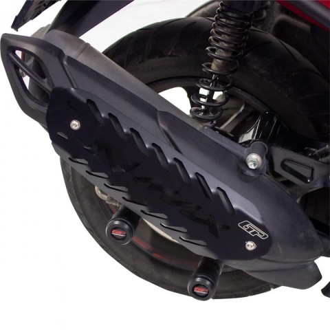 Gp Kompozit Egzoz Koruma Demiri Siyah Yamaha Nmax 125 155 2021
