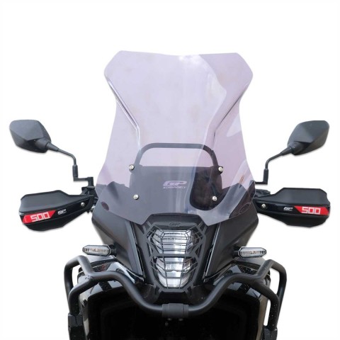 Gp Kompozit Elcik Koruma Siyah-kırmızı Honda Nx 500 2025 Uyumlu