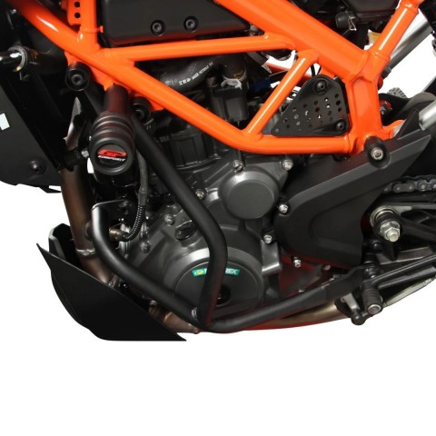 Gp Kompozit Motor Koruma Demiri Siyah Ktm Duke 250/390 2017-2023