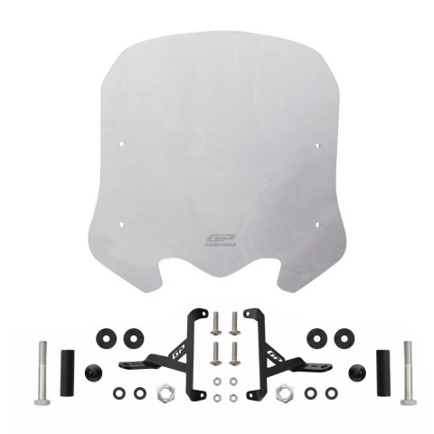 Gp Kompozit Siperlik Camı 41cm Füme Honda Sh 125 2024
