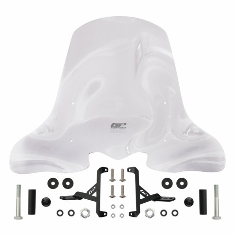 Gp Kompozit Siperlik Camı Elcikli 55cm Şeffaf Honda Sh 125 2024