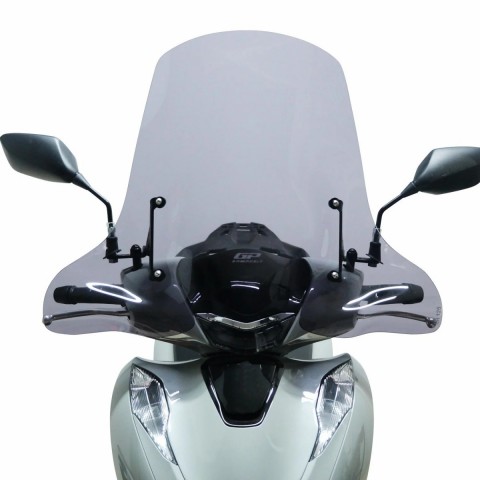 Gp Kompozit Siperlik Ön Cam Füme 45cm Honda Sh 125 2024 Uyumlu