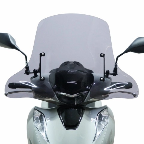 Gp Kompozit Siperlik Ön Cam Füme 45cm Honda Sh 125 2024 Uyumlu