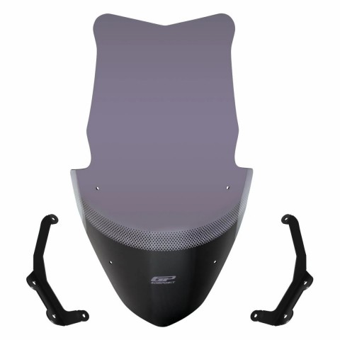 Gp Kompozit Siperlik Ön Cam Füme 74cm Kymco Krv 200 2023 Uyumlu