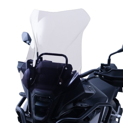 Gp Kompozit Siperlik Ön Camı Şeffaf 49 Cm Honda Nx 500 2025 Uyumlu