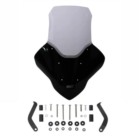 Gp Kompozit Siperlik Tur Camı 74cm Füme Elcikli Yamaha Nmax 125 155 2021-2024