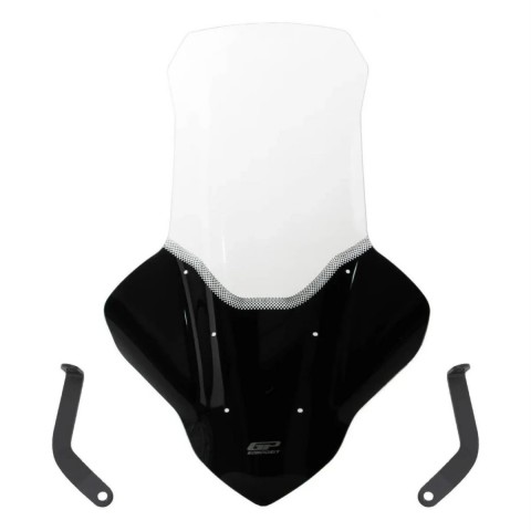 Gp Kompozit Siperlik Tur Camı 82 Cm Uzun Şeffaf Yamaha Nmax 125/155 2021-2024