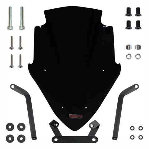 Gp Kompozit Siperlik Tur Camı Bajaj Pulsar Ns 200 - Siyah Yeni Model 47 Cm 2011-2024