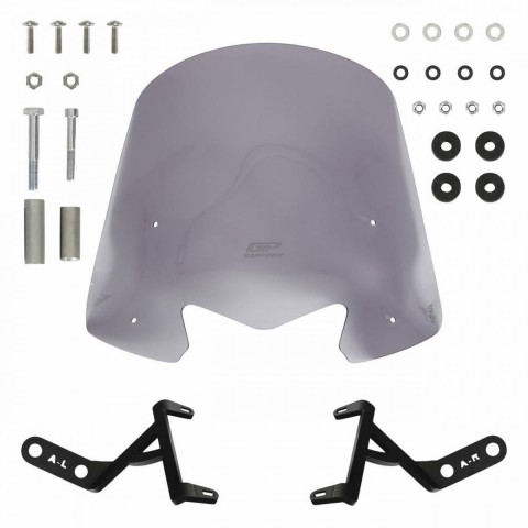 Gp Kompozit Siperlik Tur Camı Füme 44cm Honda Actıva 125 2023-2024