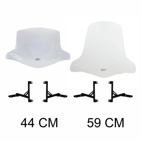 Gp Kompozit Siperlik Tur Camı Şeffaf 59cm Honda Spacy 110 Fızy 125 Actıva 125 Alpha 110