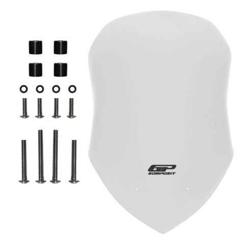 Gp Kompozit Siperlik Tur Camı Şeffaf 60 Cmm Yamaha X-max 250 300 400 2018-2023