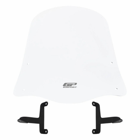Gp Kompozit Siperlik Tur Camı Şeffaf Spacy Fızy Actıva 125 Scooter 42 Cm