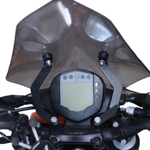Gp Kompozit Siperlik Tur Camı Siyah 46 Cm Ktm Duke 250 2017-2022