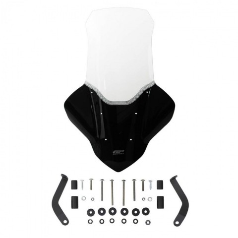 Gp Kompozit Siperlik Tur Camı 82 Cm Uzun Şeffaf Yamaha Nmax 125/155 2021-2024