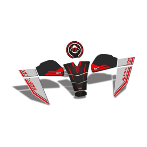 Gp Kompozit Tank Pad Kırmızı Yamaha Mt 25 2015-2023