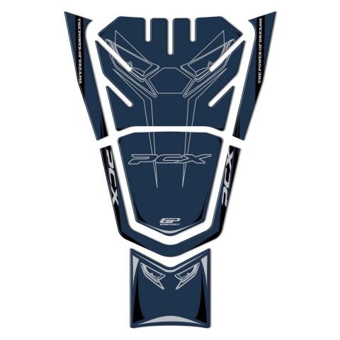 Gp Kompozit Tank Pad Mavi Honda Pcx 125 2021-2024